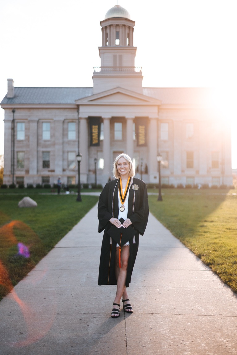 Katie Graduation Photo
