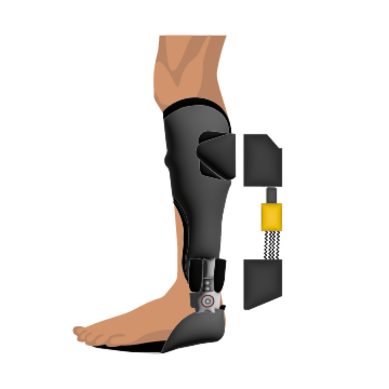 Leg in Powered AFO icon